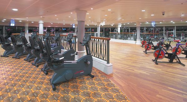 gym on Serenade of the Seas